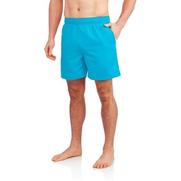 Faded Glory Other - Aqua Blue Faded Glory Adjustable Swim Short Size L